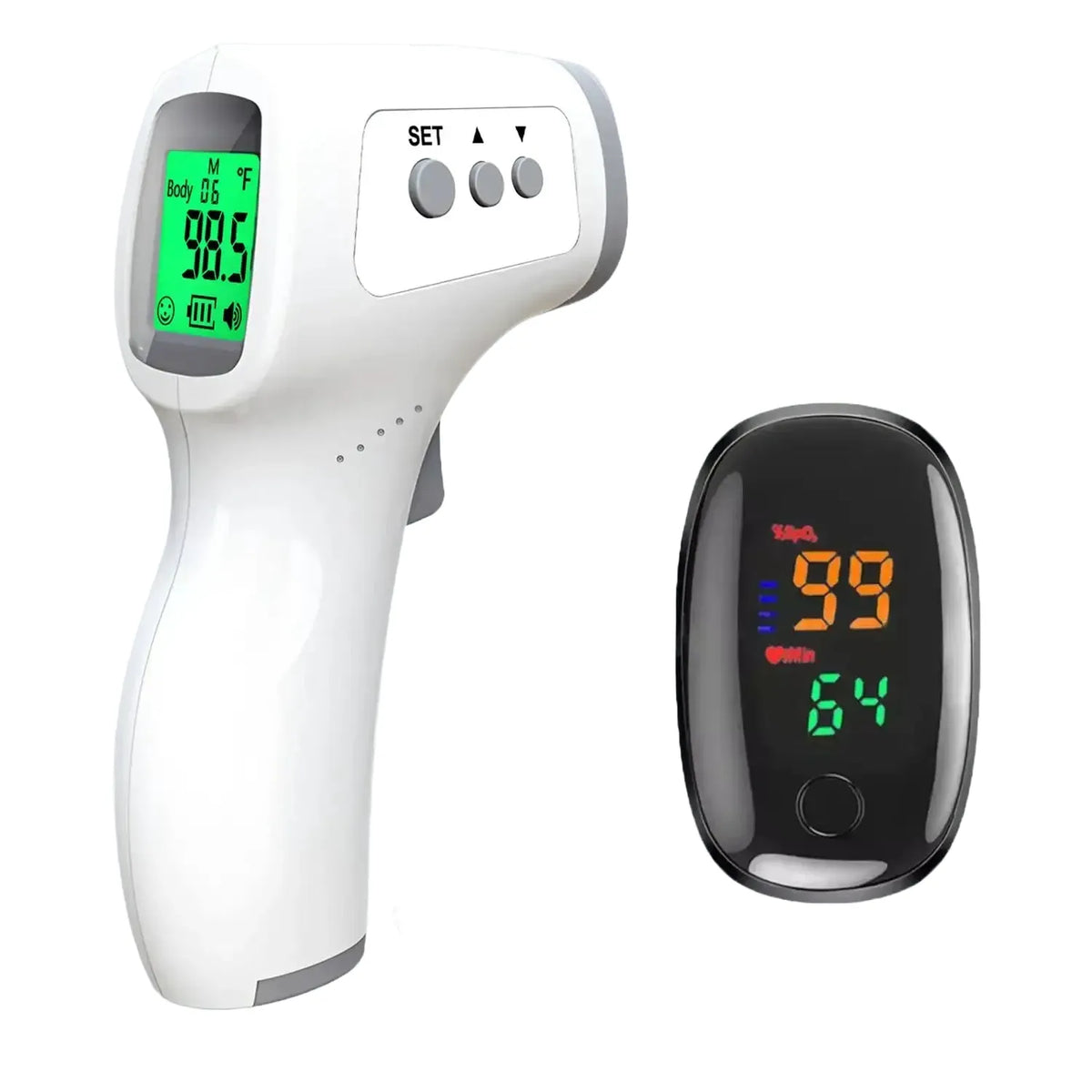Fireurus Ear Thermometer Oximeter Set — product view 1