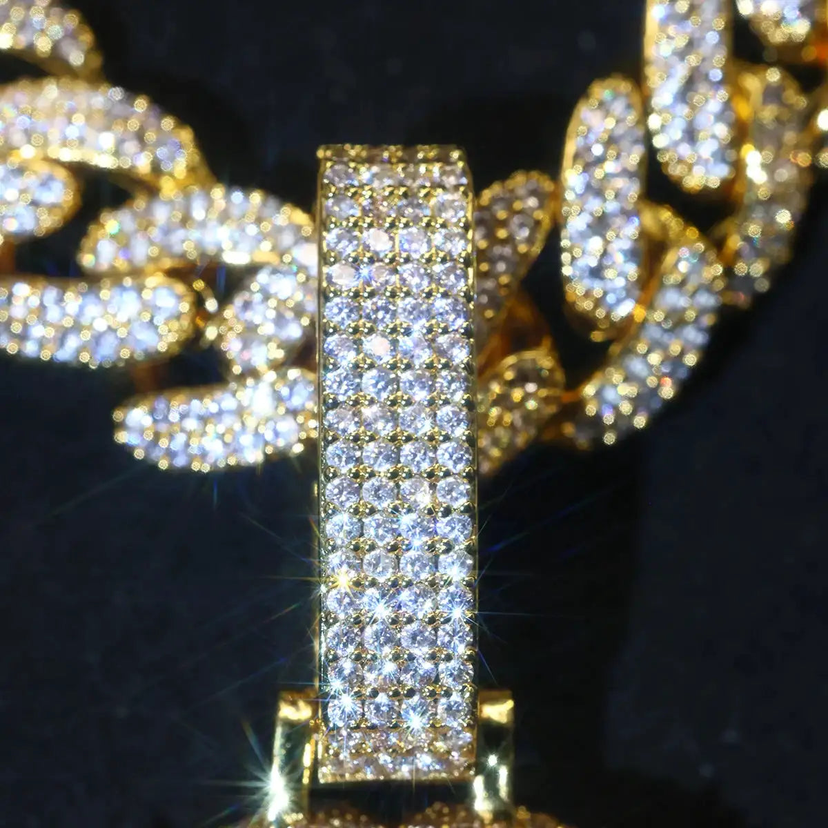 Gold CZ Crown Thorns Pendant — product image 3