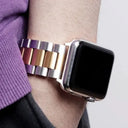 Stainless Steel Strap For Apple Watch Ultra 4 3 2 49 45 41 40 46 38 42 44mm Metal band Bracelet For iWatch Series SE 11 12 9 8 7