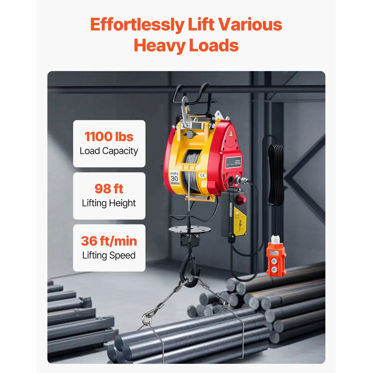 Compact Portable Electric Hoist — product image 2