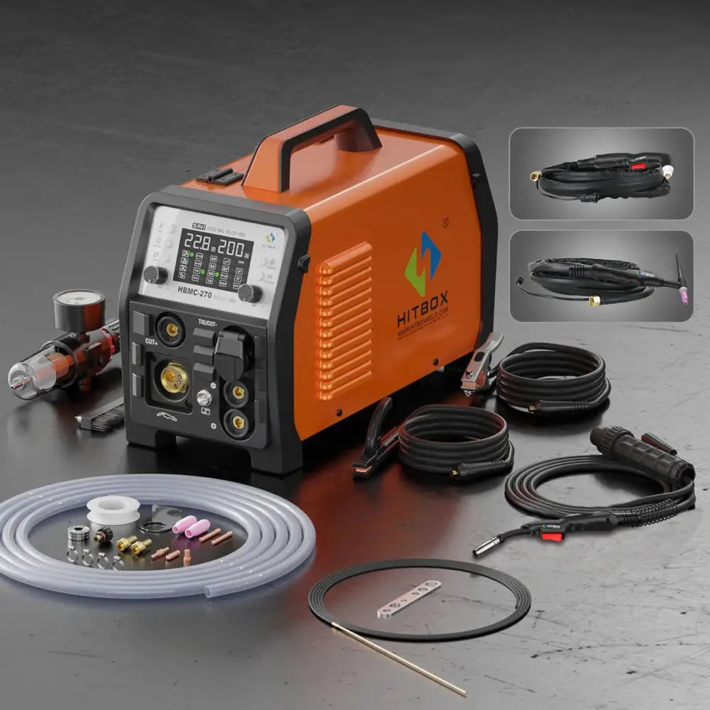 HITBOX HBMC270 Welding and Plasma Cutting Combo — product view 7