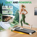 Akluer Foldable Walking Pad Treadmill Incline 2.5HP Underdesk