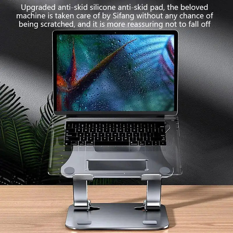 Pantxike Foldable Aluminum Laptop Stand For 10 To 17 Inch