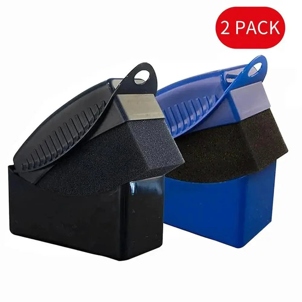 Tire Waxing Polishing Kit Wheel Detailing Microfiber Pads