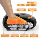 Jinkairui Kneading Air Compression Electric Foot Massage Machine Roller Shiatsu Heated Multifunctional Relaxation Household Gift