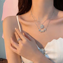 Small and Versatile Light Luxury No Fading Clover Necklace