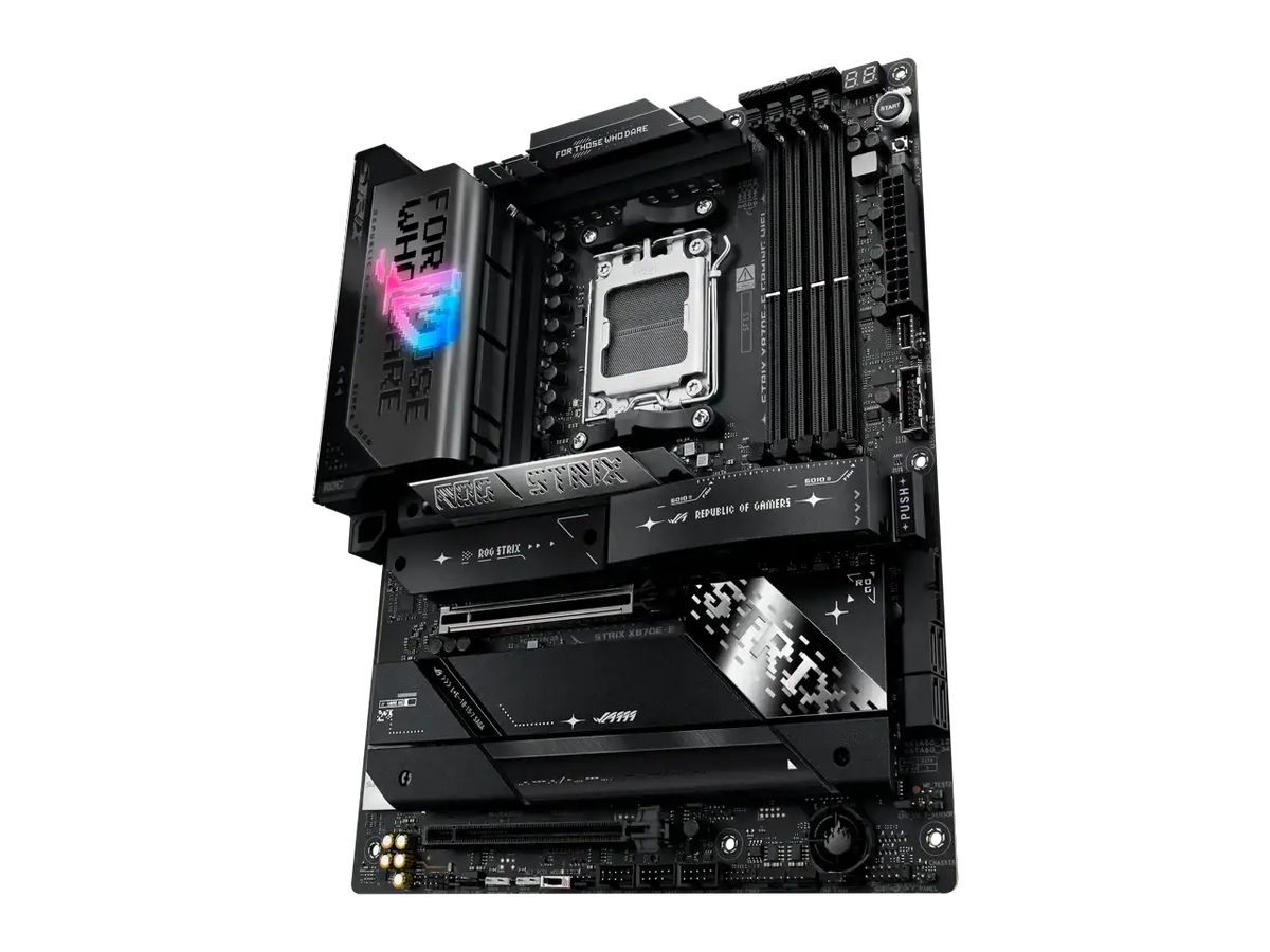 ASUS ROG STRIX GAMING WIFI AMD ATX motherboard power — product view 6