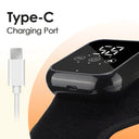 Portable Heated Ankle Massager USB Charging Vibration Massage Machine for Ankle Fatigue Recovery