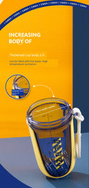 Cmsh Sports Fitness Milkshake Portable Shake Cup 501ML