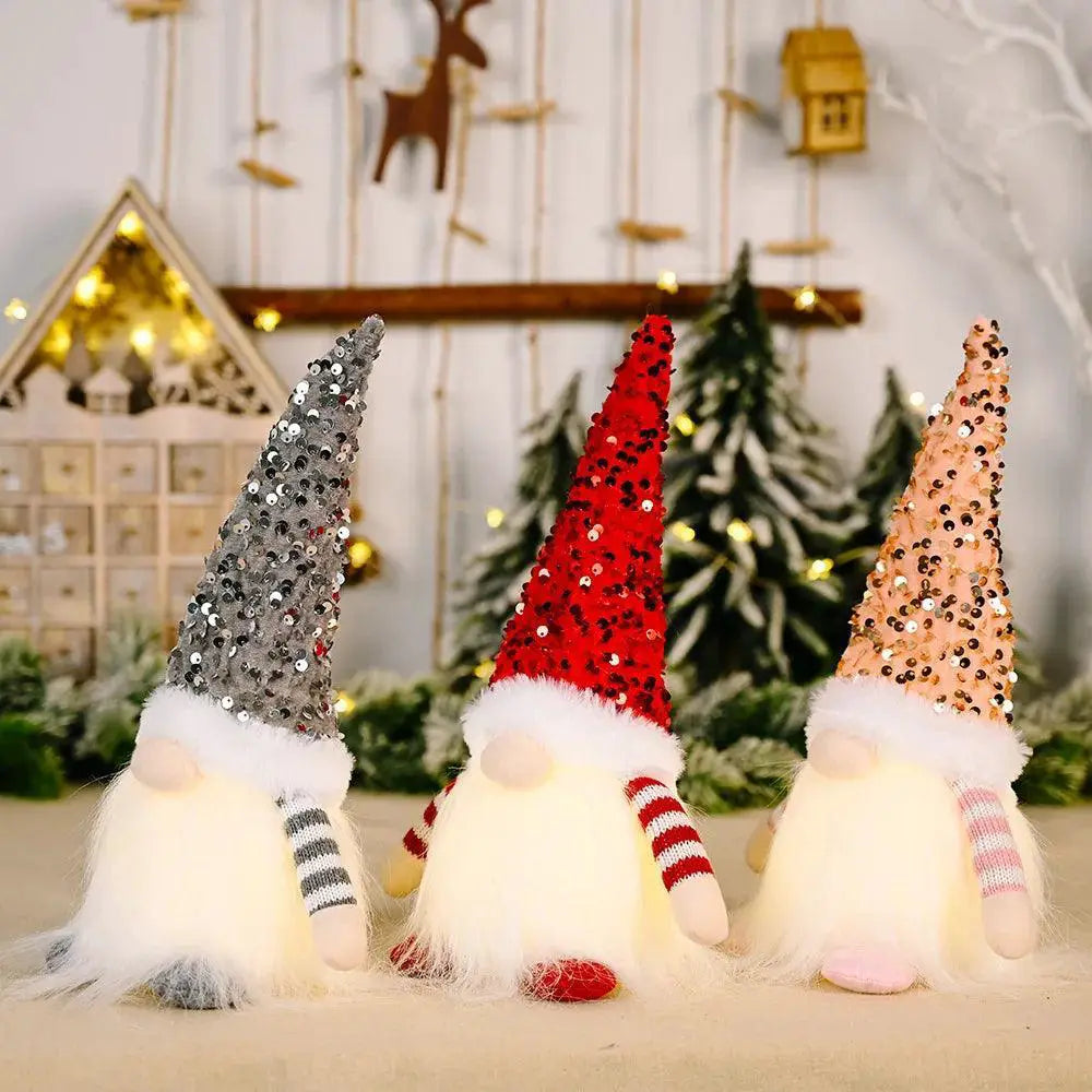 30cm Led Gnome Elf Christmas Decor Gift For Kids Everywhere