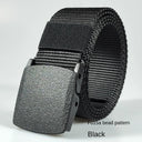 White Automatic Buckle Nylon Army