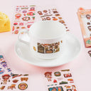 Scrapbooking Diary Stickers For Girls Cute Stationery Set