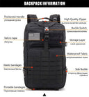 QT&QY 30/50L Tactical Backpacks For Man Hiking Survival Bags