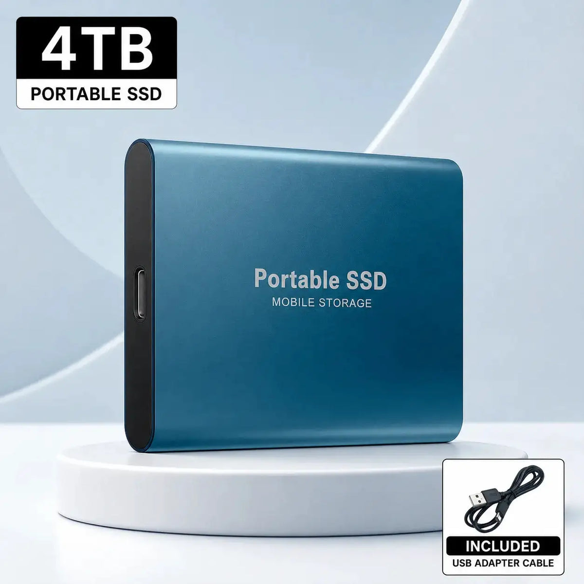 External Hard Drive Portable SSD USB Type-C Fast Transfer — product view 11