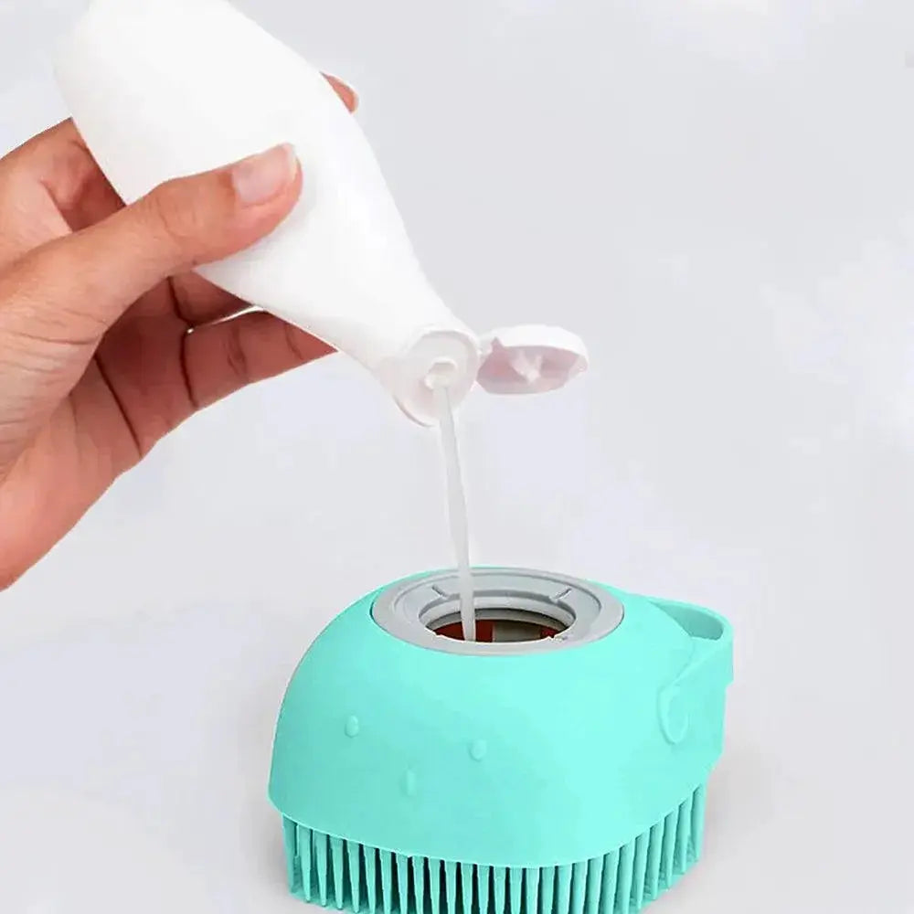 Pet Massage Grooming Brush For Relaxing Bath Time Experience