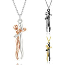 Hugging Necklace Jewelry Choker Pendant Chain Gift