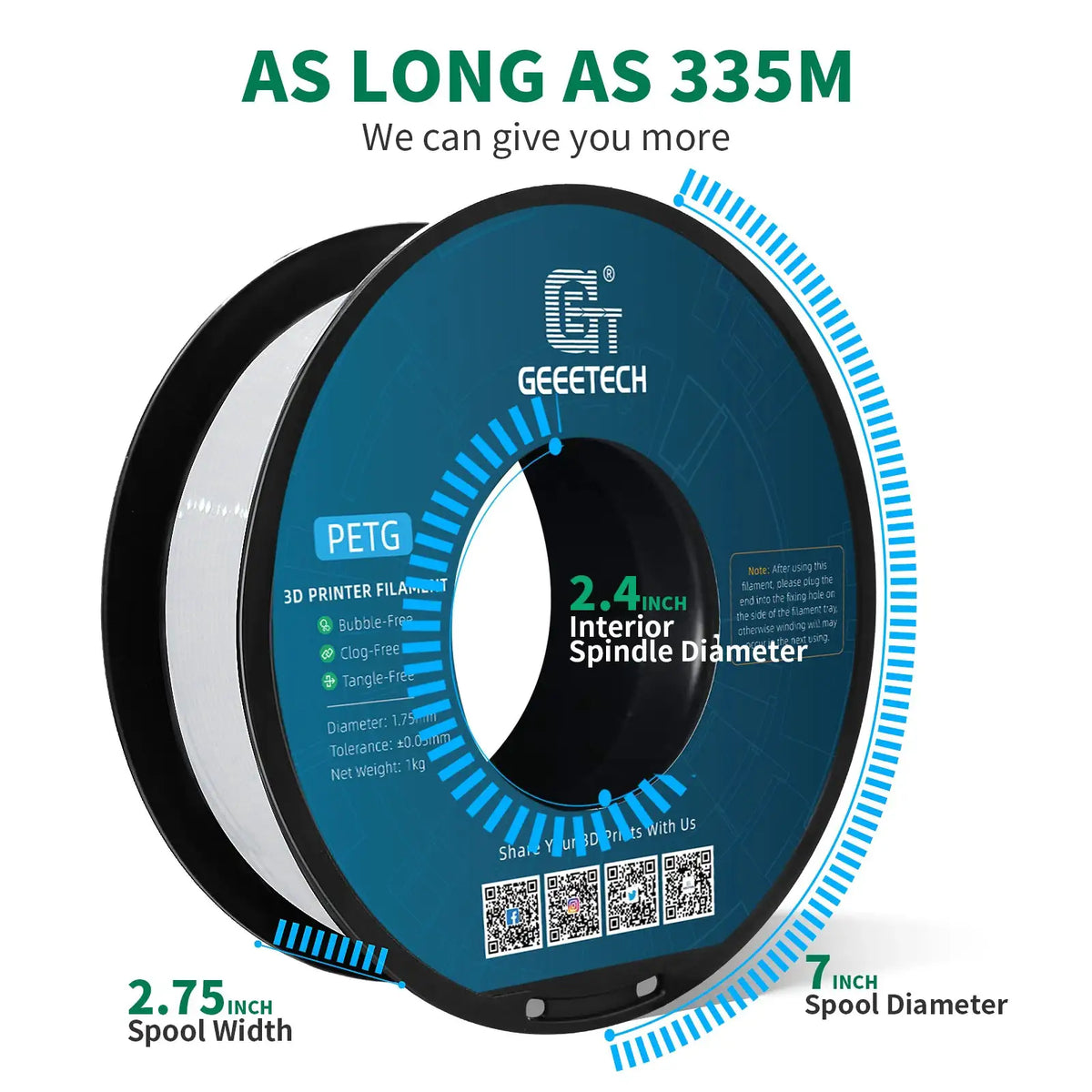 Geeetech Petg Filament — product view 3