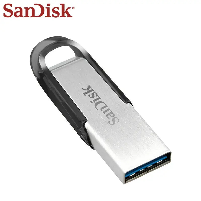 Original SanDisk Ultra Flair CZ73 Black USB Flash Drive 16GB 32GB USB Pendrive 64GB 128GB 256G USB 3.0 Memory Stick For Computer