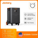 Jackery Explorer 5000 Plus with Anderson Cable Set, LiFePO4 Power Station, Solar Generator for Home RV