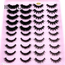 3D Mink Fluffy Eyelashes Variety Pack for Eye Looks