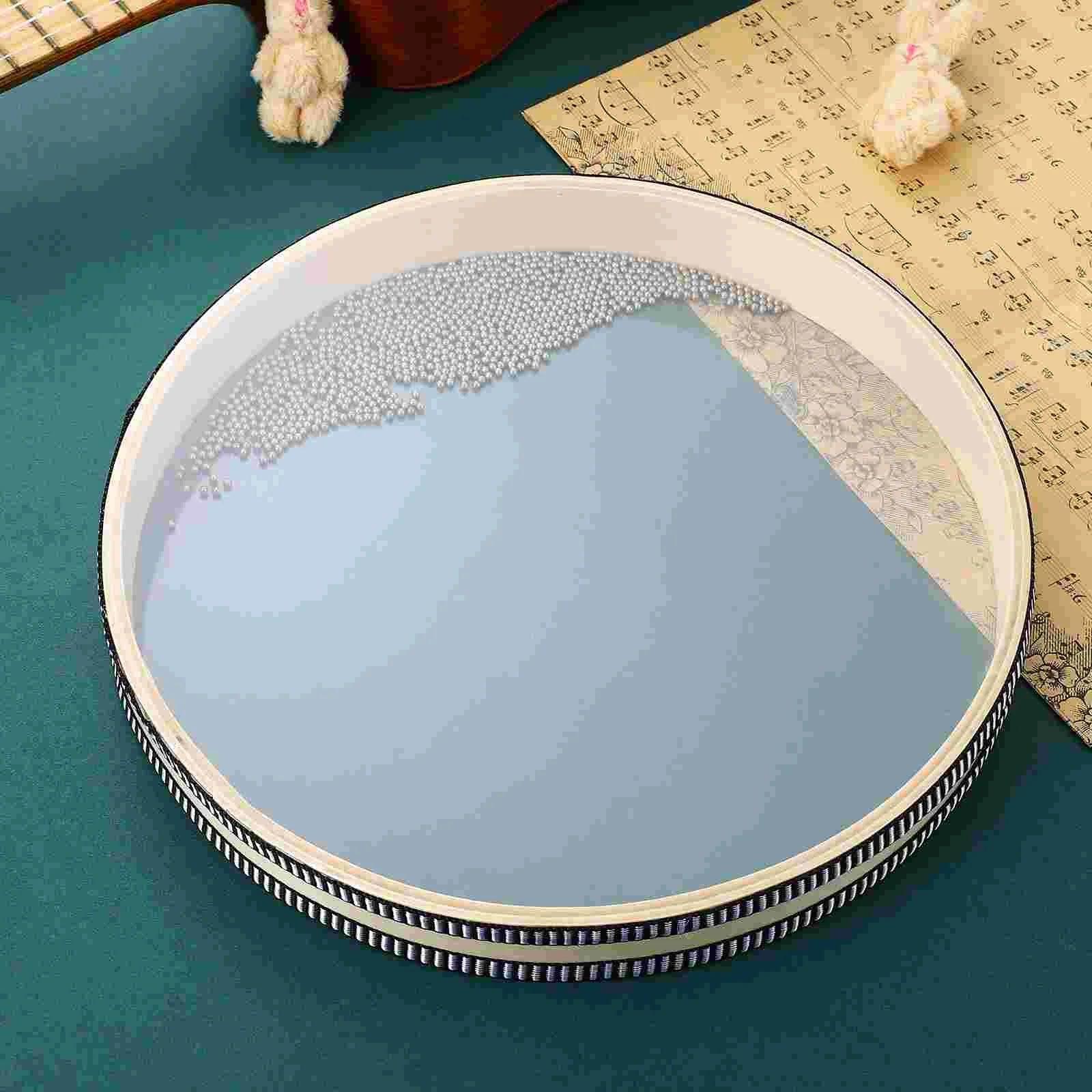 Two Pcs Ocean Drums Wave Drums Percussion Set For Relaxation