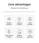 Electric Air Pump Portable Wireless Air Compressor Inflator Deflator Pumps