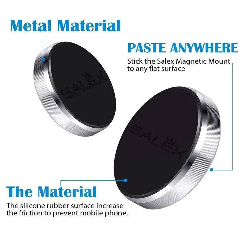 Magnetic Phone Mount for Secure Hold iPhone and Samsung