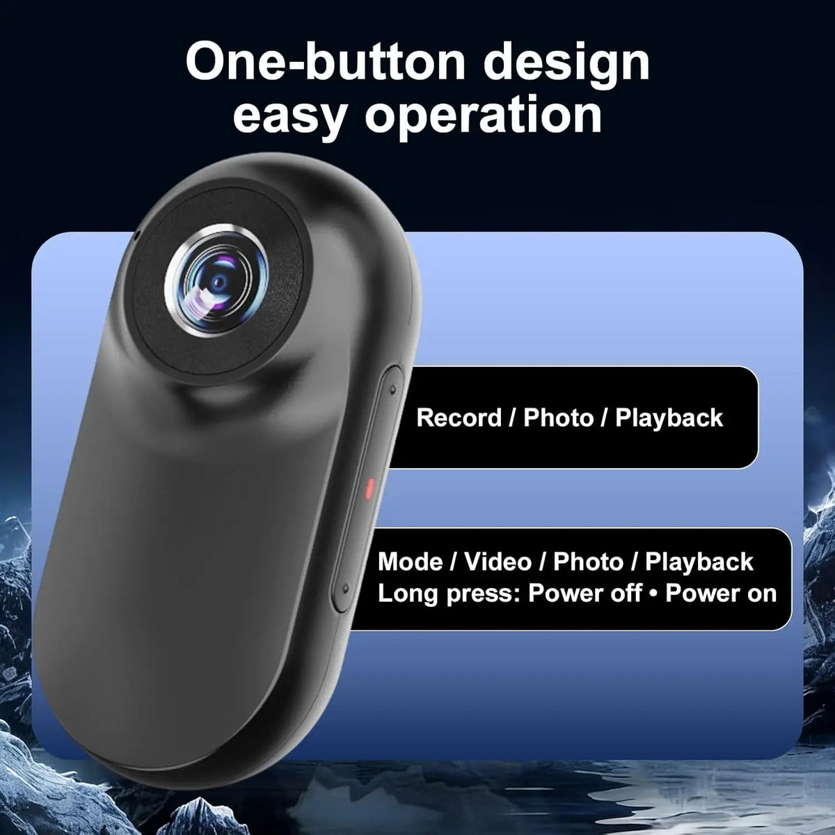Portable HD Action Video Camera