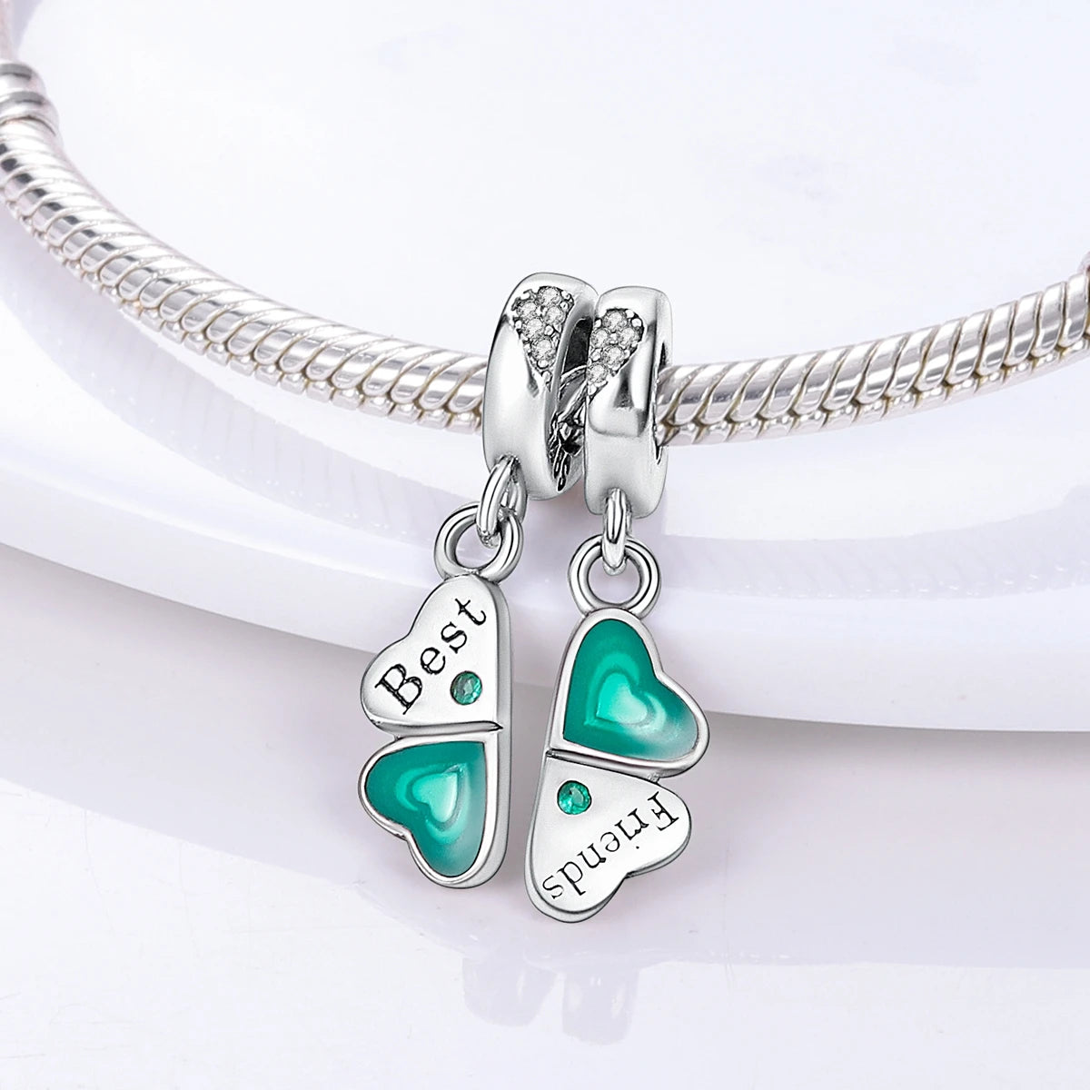 Silver Plated Butterfly Ladybug Cactus