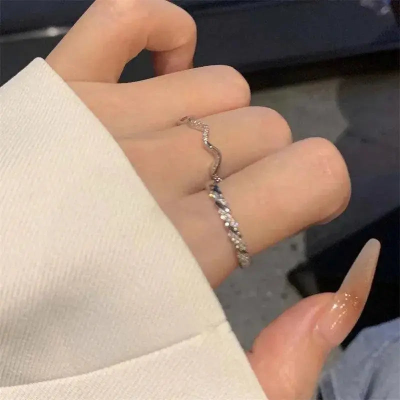 Mood Tracking Ring for Couples Zircon — product view 15