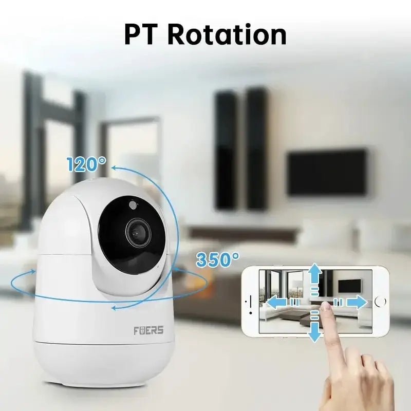 Fuers 3MP WiFi Indoor Security Camera AI Motion Detection