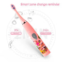 Kids Sonic Electric Toothbrush Waterproof Usb