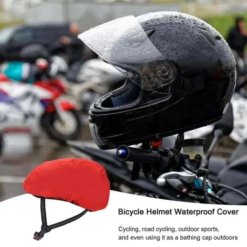 Waterproof Bicycle Helmet Cover For Cycling Rain Protection