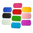 Aluminum Customized Pet ID Tags Personalized Dog Tag Set