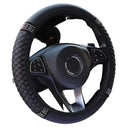 Breathable Leather Steering Wheel Cover