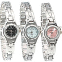 Silver Bracelet Women Watches Stylish Bulk Collection Fashion