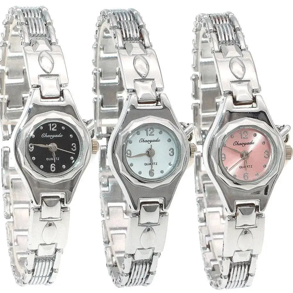 Silver Bracelet Women Watches Stylish Bulk Collection