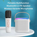 Karaoke Portable Wireless Bluetooth Speaker With Microphone