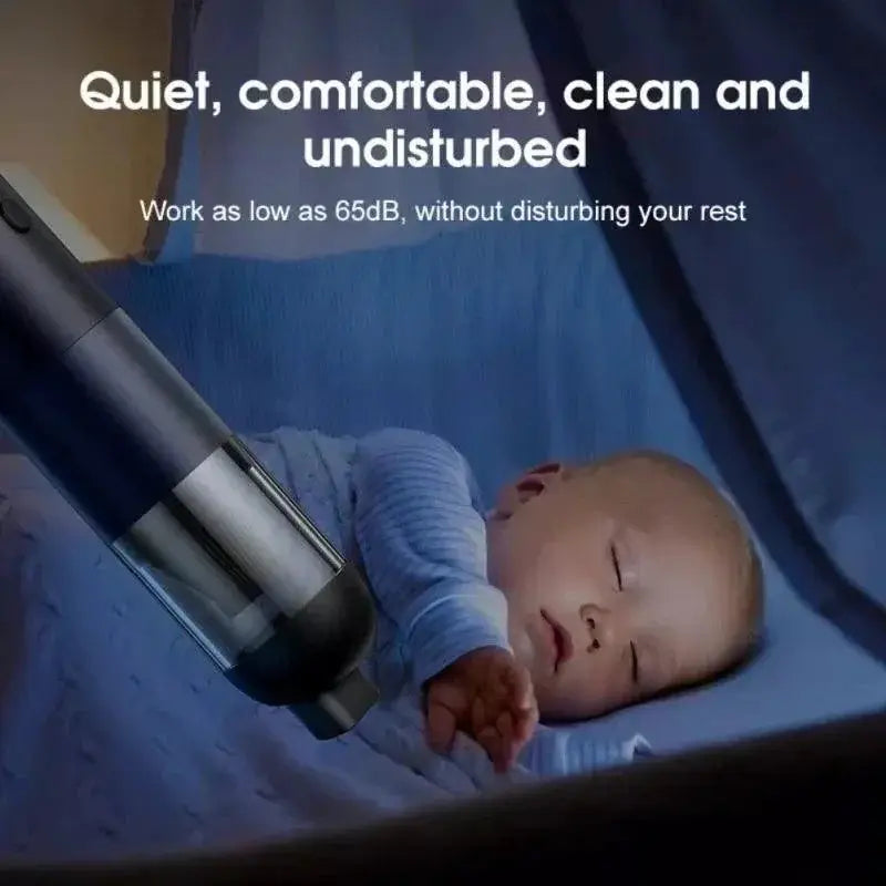 Cordless Car Vacuum Cleaner for Home Use Strong Suction