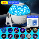 LED Star Projector Night Light 6 in 1 Galaxy Lamp Design