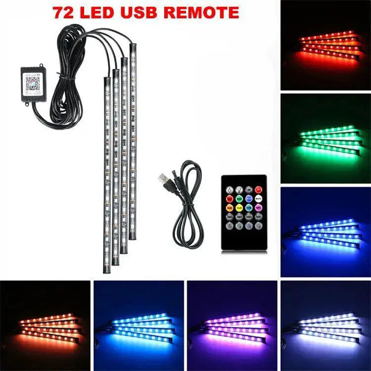 Music Sync Car Interior LED Lighting Kit — product view 15