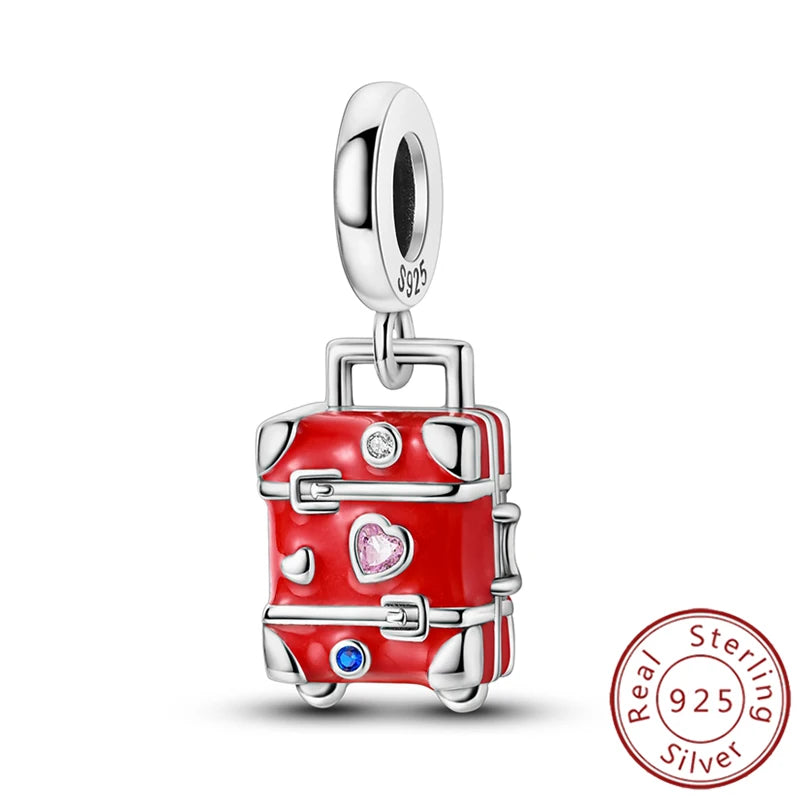 Charm Sterling Silver Luminous Firefly