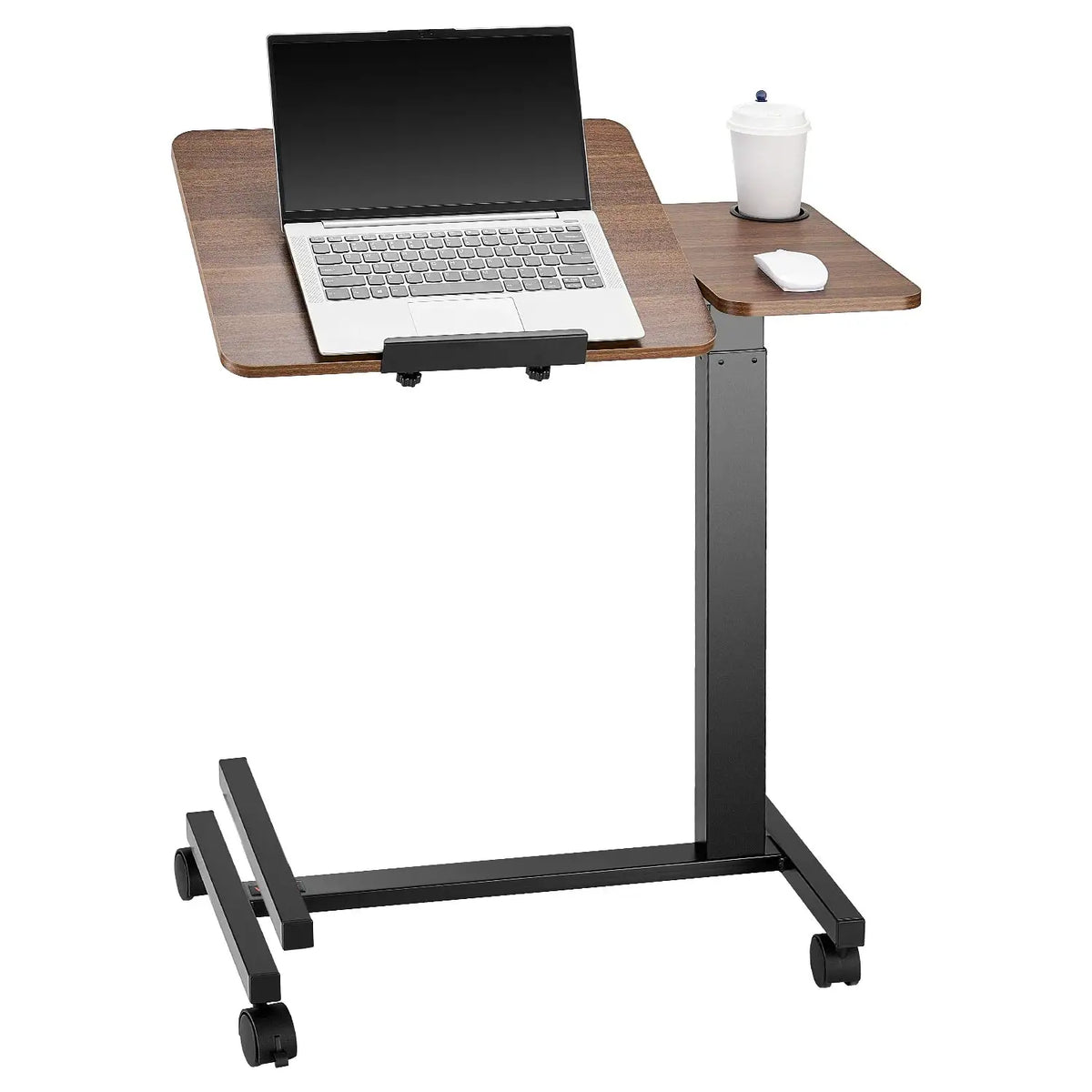 Adjustable Overbed Table With Rolling Casters — product image 1