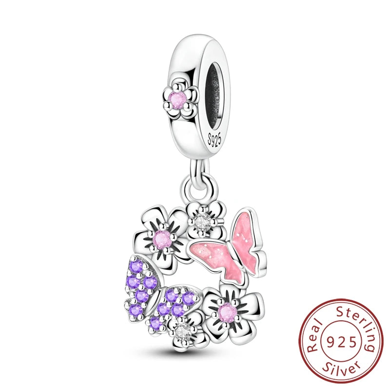 Sterling Silver Charm Beads Luminous