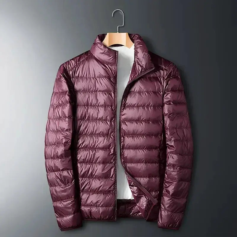 Ultra Light White Duck Down Jacket Men Waterproof Casual