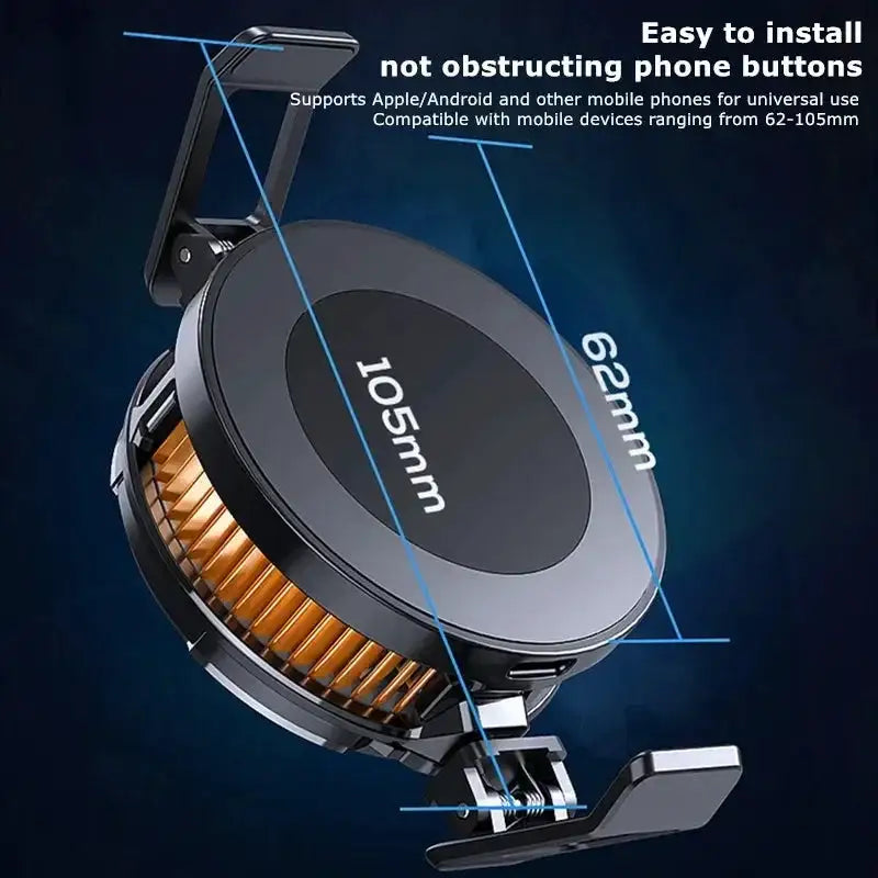 MEMO CX07 Mobile Phone Cooler Magnetic Cooling Fan Case Radiator For PUBG Gaming Back Clip Cool Heat Sink For Smartphones