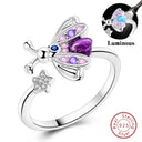 Adjustable Ring Sterling Silver Mermaid