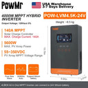 PowMr 4kW 24V Hybrid Solar Inverter