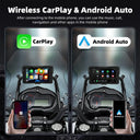 EKIY Motorcycle Screen - Wireless CarPlay