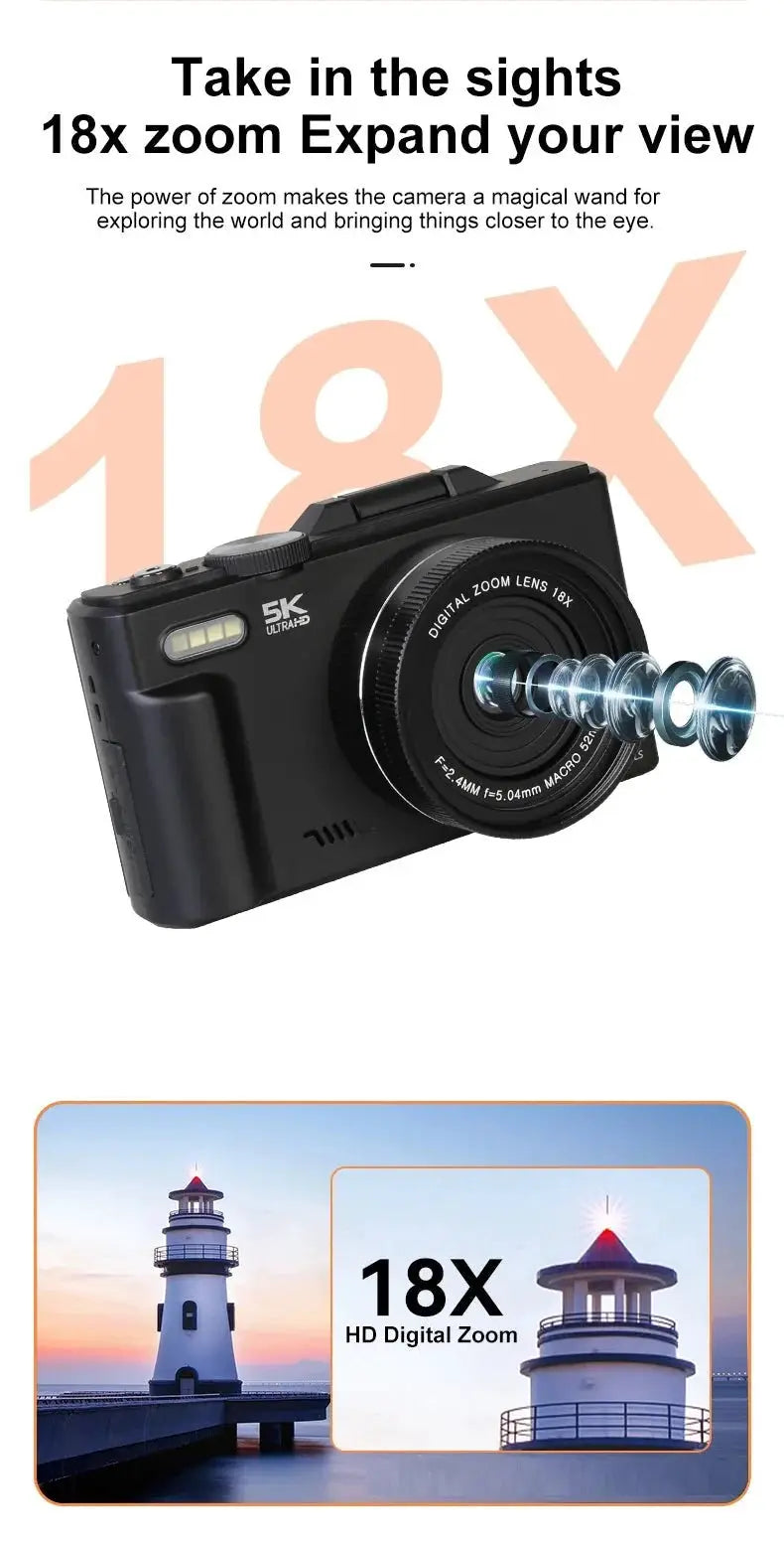 High-Res Digital Camera for Creators — product view 15